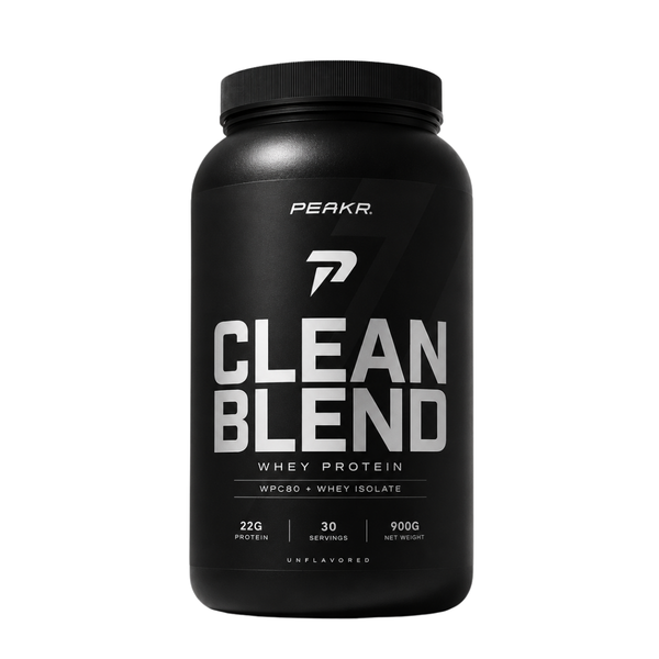 PEAKR Clean Blend — WPC80 + Whey İzolat Protein Tozu  - 900 GR - Aromasız
