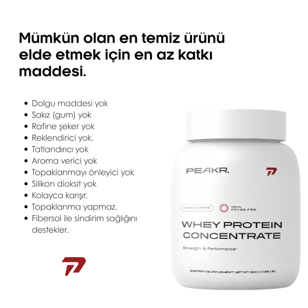 %70 Whey Protein Concentrate (WPC70 Standardized) - 900 Gr