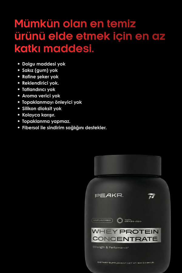 %70 Whey Protein Concentrate (WPC70 Standardized) - Aromasız