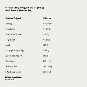 %70 Whey Protein Concentrate (WPC70 Standardized) - 900 Gr