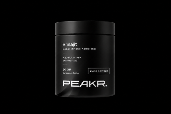 Shilajit Mineral Resin Complex - %20 Fulvik Asit - 50 gr